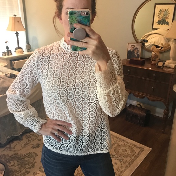 H&M lace top - Picture 1 of 7